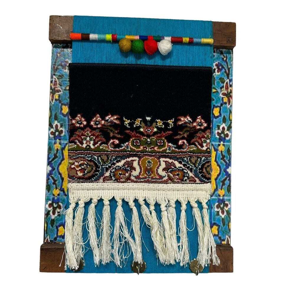 boho tapestry rug Tassel wall key hooks Home Decor